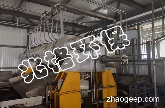 兆格環(huán)保全自動(dòng)液壓壓榨機(jī)安裝完成