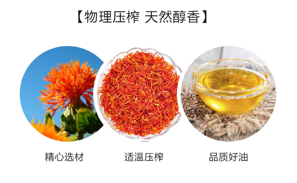 兆格分享：紅花籽油營養(yǎng)成分功效